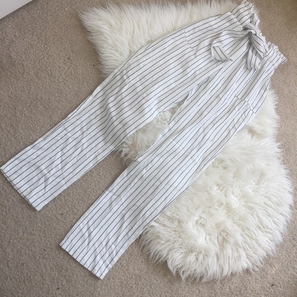 Stretchy Tie Front Pants - Picture 6 of 7